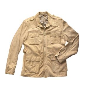 Scully Leatherwear Vintage Suede Jacket in Fawn